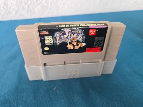 Mighty Morphin Power Rangers: The Movie (SNES) TESTED