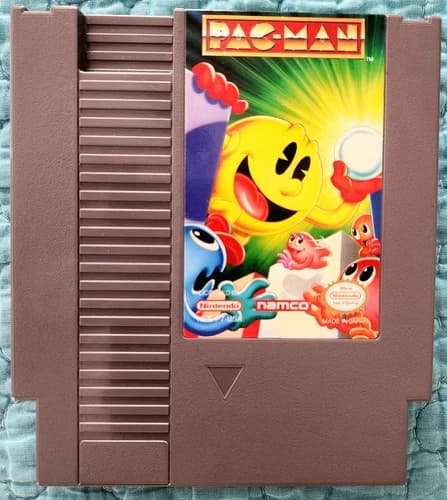 Nintendo NES Pac-Man NAMCO Version TESTED!