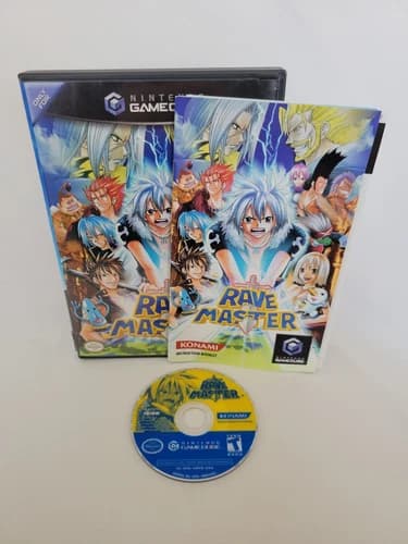 Rave Master Nintendo GameCube Authentic Tested CIB
