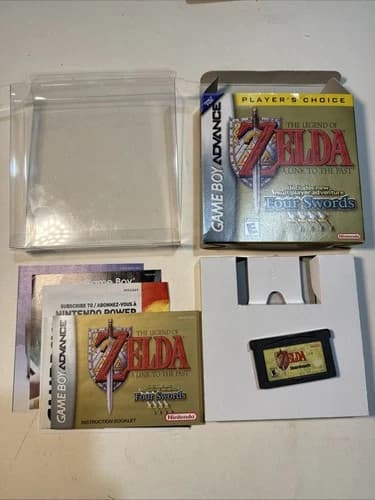 Legend of Zelda A Link to the Past Nintendo Game Boy Advance GBA CIB Complete