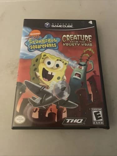 SpongeBob SquarePants: Creature from the Krusty Krab (GameCube, 2006) CIB