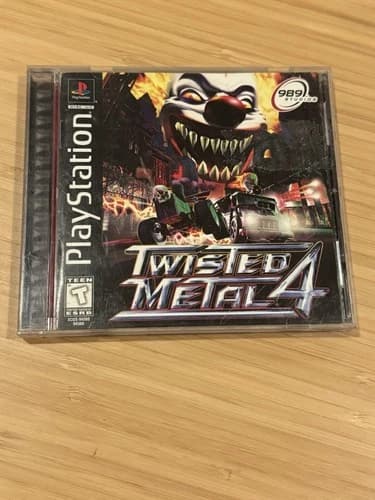 🔥 Twisted Metal 4 (PlayStation 1 PS1, 1999) *WORKS GREAT * 🔥