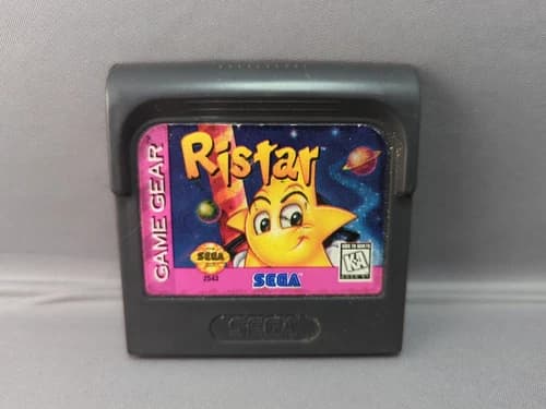 * Ristar (Sega Game Gear GG, 1995) Cartridge Only
