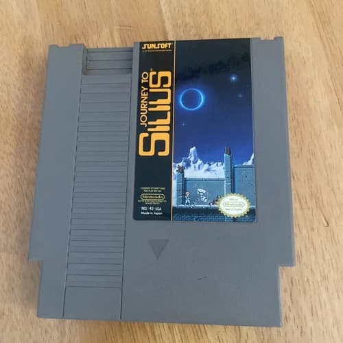 Nintendo NES Journey To Silius Sunsoft - Authentic