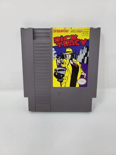 Dick Tracy (Nintendo NES, 1990) Cartridge Only- Tested