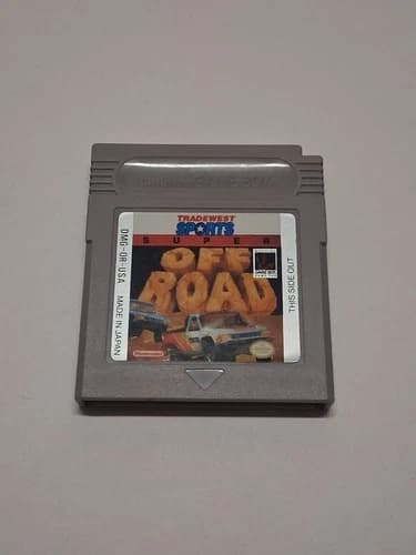 Nintendo Gameboy Super Off Road Video Game Tested Works