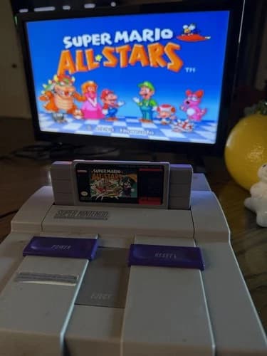 Super Mario All-Stars (Super Nintendo SNES, 1993) Tested, Working (CART ONLY)
