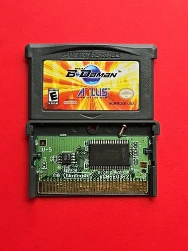 Battle B-Daman Game Boy Advance Nintendo GBA Authentic Cleaned Works