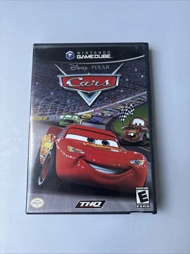 Disney Pixar Cars Nintendo GameCube 2006 Complete with Manual