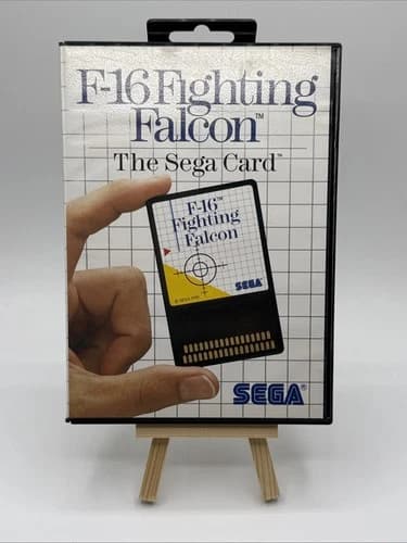 F-16 Fighting Falcon - Sega Master System/SMS - CIB, Case/Card/Manual - Tested