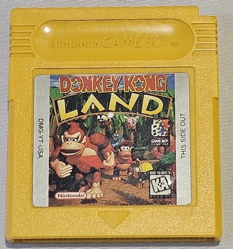 Nintendo Game Boy - Donkey Kong Land w/ Random Person's Name [AUTHENTIC/WORKING]