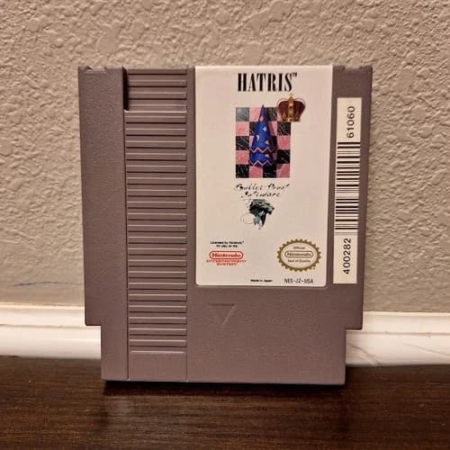 Hatris Nintendo NES Game Cartridge Only - Tested and Working