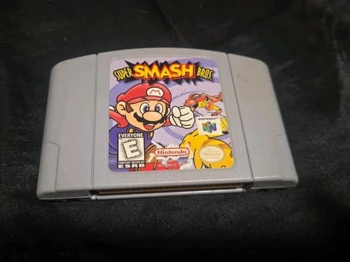 Authentic Super Smash Bros Nintendo 64 N64 Cartridge Only - Tested