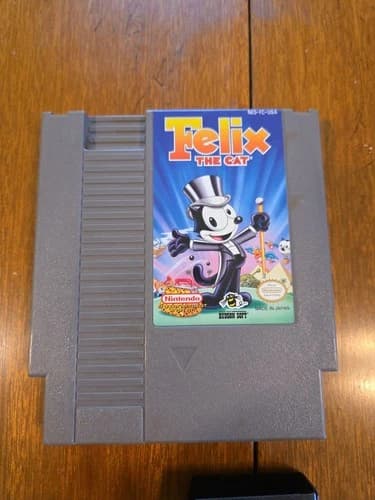 Felix the Cat Nintendo NES Authentic Game Cartridge Works