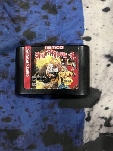 Splatterhouse 3 (Sega Genesis, 1993) Authentic Game Cartridge Only