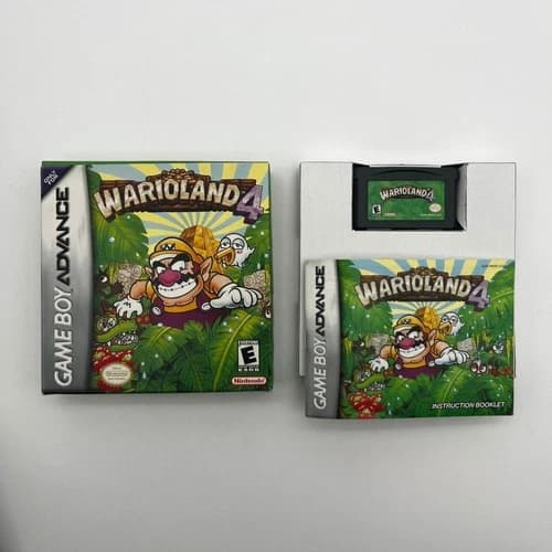 Wario Land 4 Game Boy Advance Complete CIB Authentic Tested