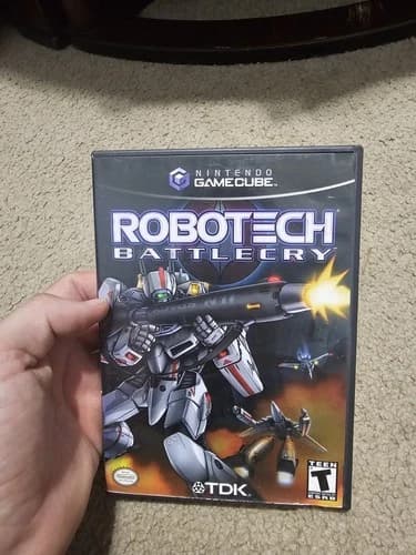 Robotech: Battlecry Nintendo GameCube 2002 Complete CIB Used Nice See Pics *17