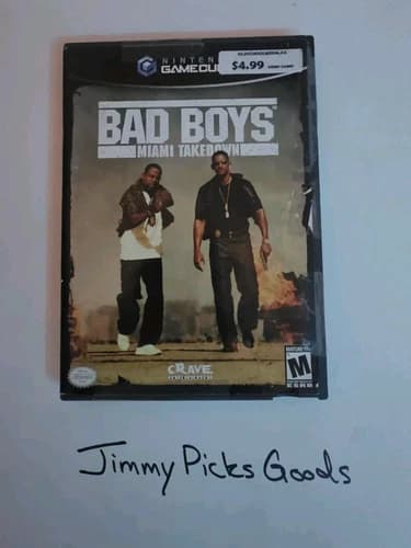 Bad Boys: Miami Takedown (Nintendo GameCube, 2004) Complete CIB