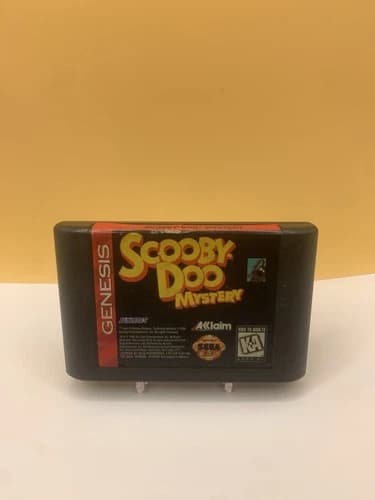 Scooby-Doo Mystery Sega Genesis Authentic Cart 1995 Retro Game TESTED & WORKING