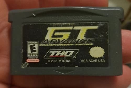 GT Advance Championship Racing GBA Nintendo Game Boy Advance 2001 Cartridge Only