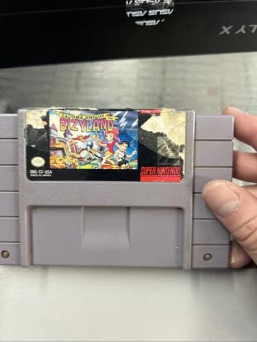 Cacoma Knight in Bizyland – Super Nintendo SNES (1993) 🎮