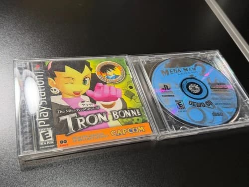 The Misadventures of Tron Bonne CIB w/ Mega Man Legends 2 Demo READ