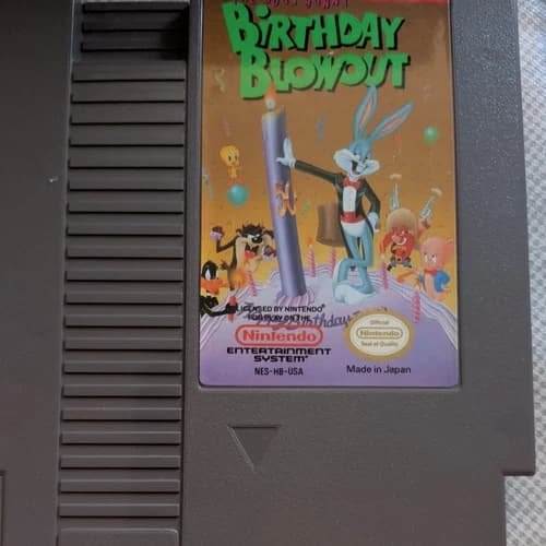 The Bugs Bunny Birthday Blowout NES Nintendo