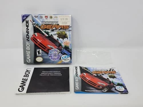 Racing Gears Advance Nintendo Game Boy GBA Complete CIB Rare