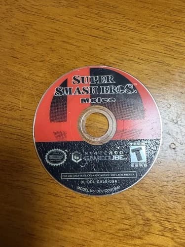 Super Smash Bros Melee (Nintendo GameCube, 2001) Disc Only *Read*