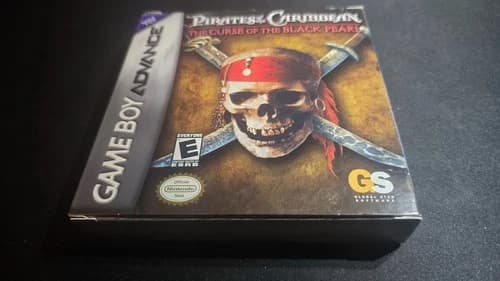 Pirates of the Caribbean Curse of the Black Pearl Game Boy Advance NRMT- CIB!