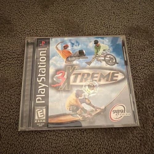 3Xtreme for Sony Playstation 1 PS1 Complete with Manual Great Shape