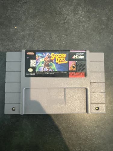 Scooby-Doo Mystery Super Nintendo SNES Authentic Tested