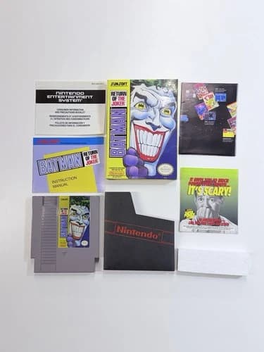 Batman: Return of the Joker Nintendo 1991 NES Complete CIB Tested Working