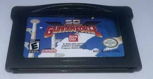 SD Gundam Force (GBA, 2004) Cartridge Only - RARE - Tested & Working - Authentic