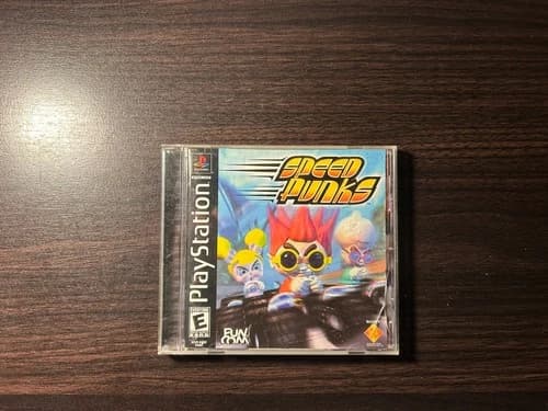 Speed Punks (Sony PlayStation 1, 2000) CIB Tested & Working PS1