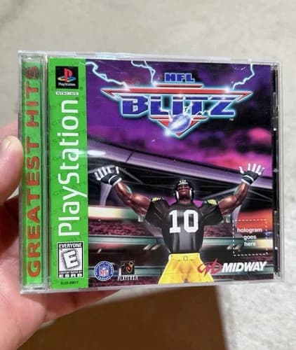 NFL Blitz Sony PlayStation 1 PS1 (1997) Complete CIB Greatest Hits