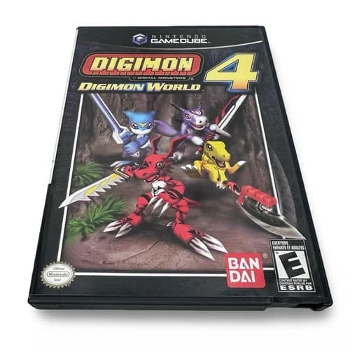 Digimon World 4 Nintendo GameCube GCN Bandai 2005 Action RPG