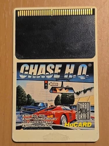 Chase H.Q HQ (Turbo Grafx 16 tg16) Cart Only Turbografx TESTED WORKING