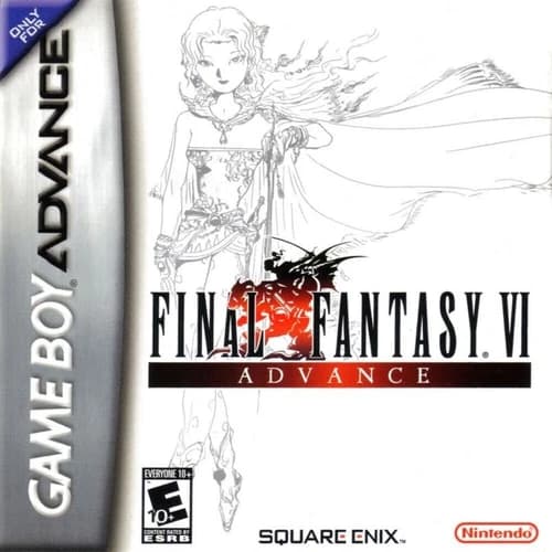 Final Fantasy VI 6 GBA Video Game Gameboy Advance 2007