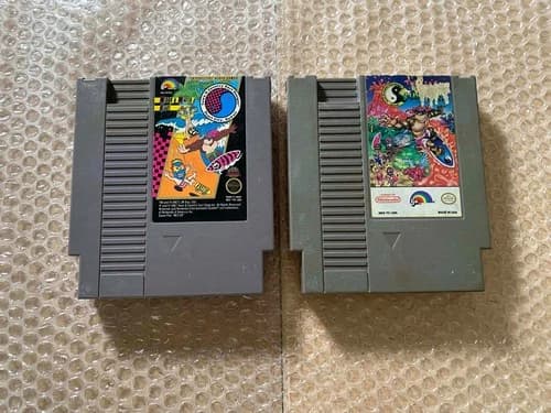 Town & Country Surf: Wood & Water Rage + II Thrilla's Surfari (NES) - CARTS ONLY