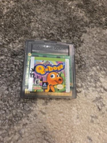 Qbert Nintendo Game Boy Color (2000) Authentic Tested Working Q-Bert