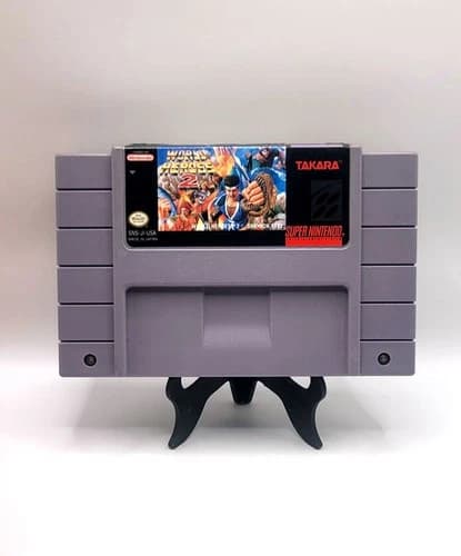 World Heroes 2 Super Nintendo SNES, Cartridge Only, Authentic