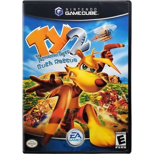 Ty The Tasmanian Tiger 2 Bush Rescue - Nintendo Gamecube Tested 1Y Guarantee