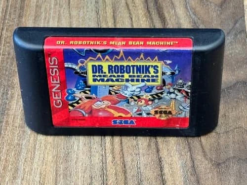 Dr. Robotnik's Mean Bean Machine (Sega Genesis, 1993) - Cartridge Only - TESTED