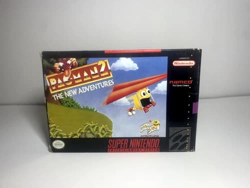 PAC-MAN 2: THE NEW ADVENTURES (NINTENDO SNES, 1992)