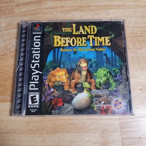 Land Before Time: Return to the Great Valley PS1 Sony PlayStation 1, 2000 Tested