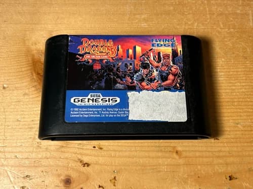 Double Dragon 3: The Arcade Game (Sega Genesis, 1992) Cart Only! Tested S/Free !