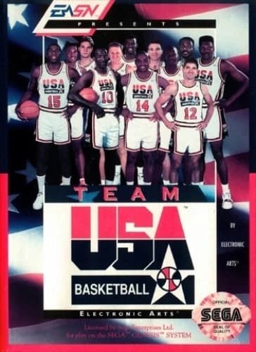 Team Usa Basketball - Sega Genesis Game Only