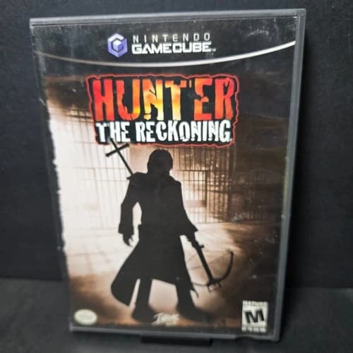 Hunter: The Reckoning (Nintendo GameCube, 2002)- Complete With Manual- Good