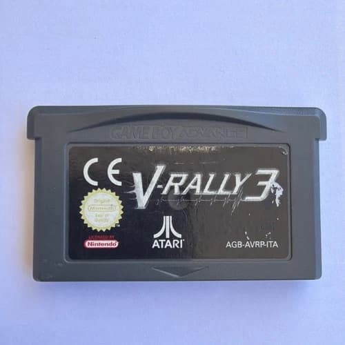 Game Boy Advance GBA - V-Rally 3 - Tested